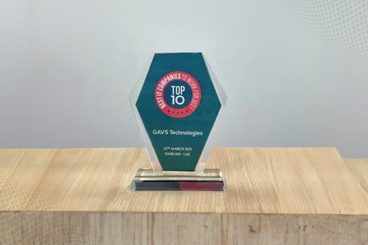 GS Lab | GAVS among ‘Top 10 Best IT Companies to Work For 2021’ in UAE