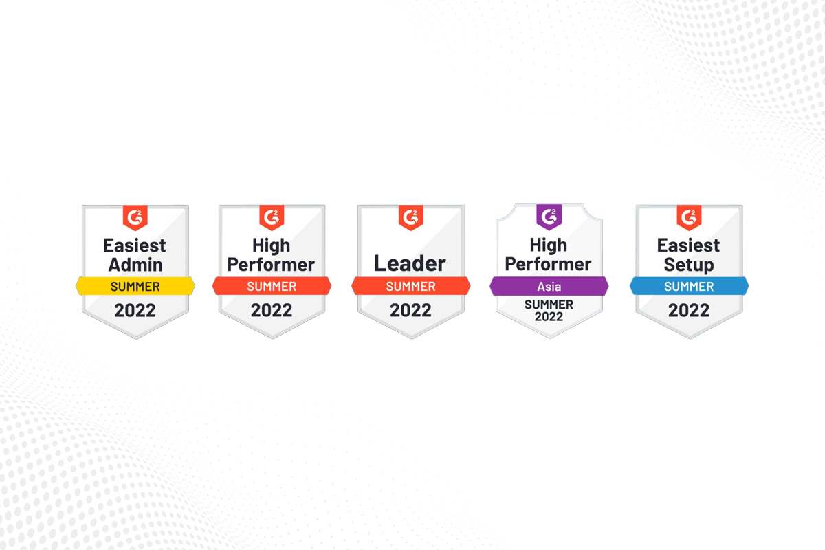 ZIF awarded Five Badges in G2 Summer 2022 Report