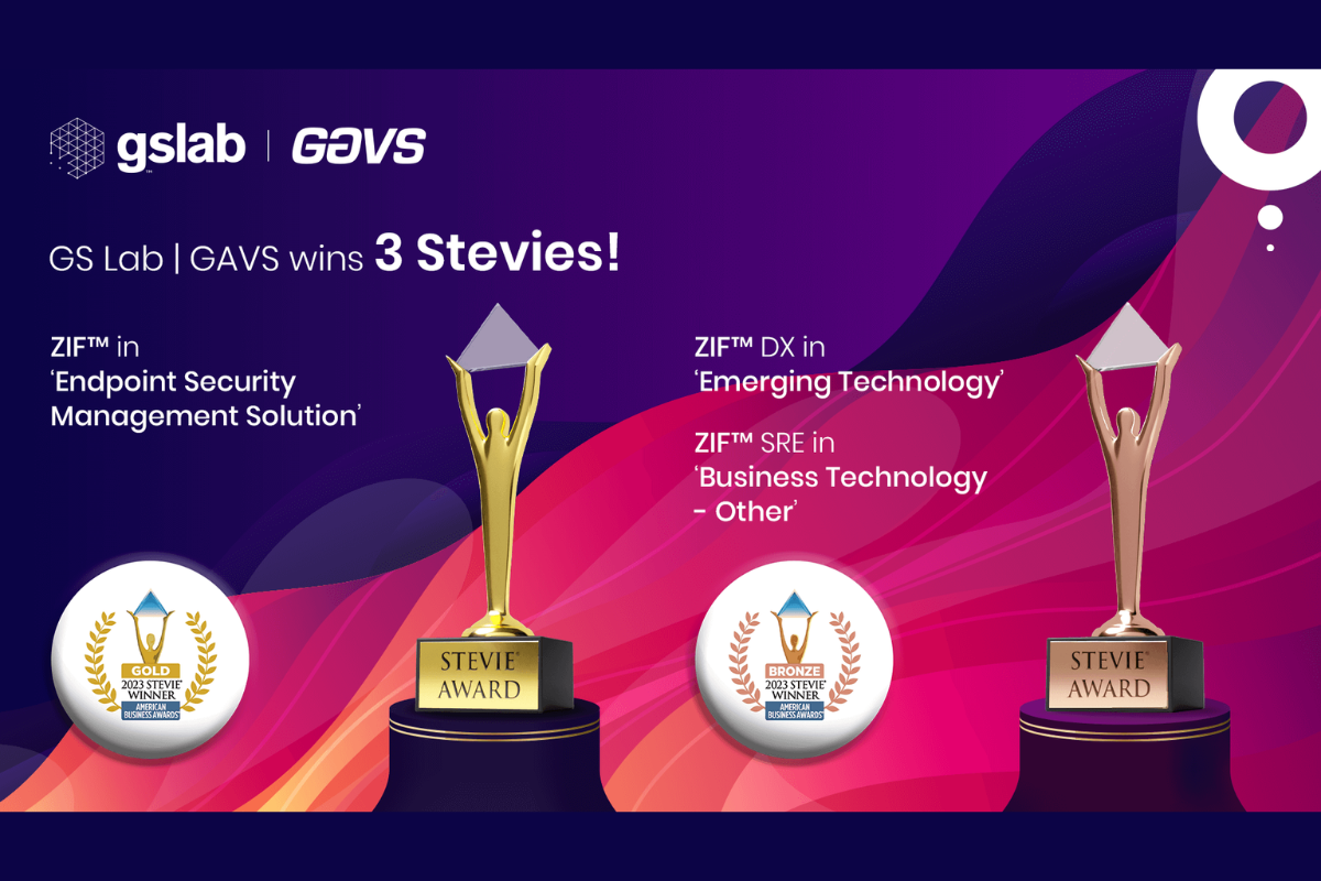 GS Lab GAVS wins 3 STEVIE® Awards in the 2023 American Business