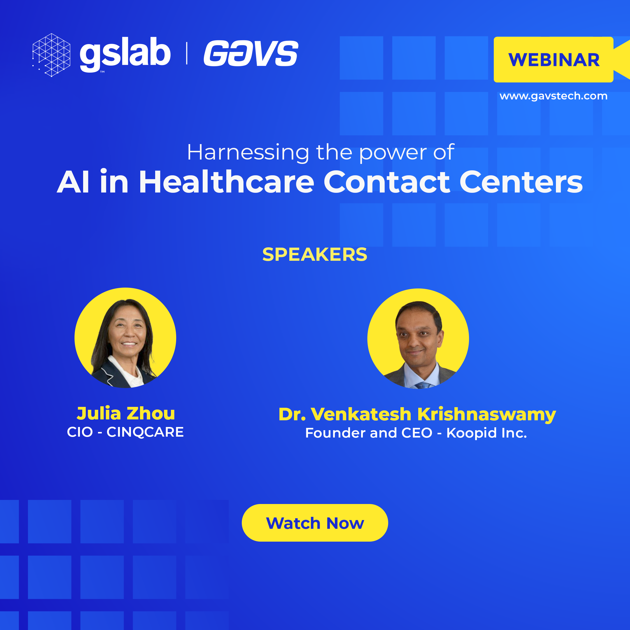 Healthcare Webinar Banner